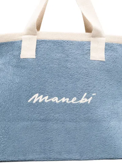 Manebi California ハンドバッグ In Blue