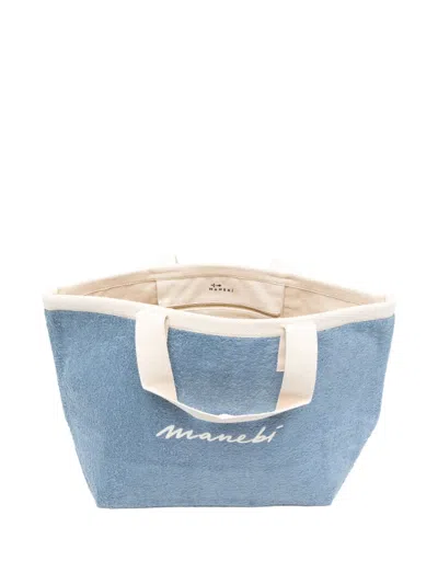 Manebi California ハンドバッグ In Blue