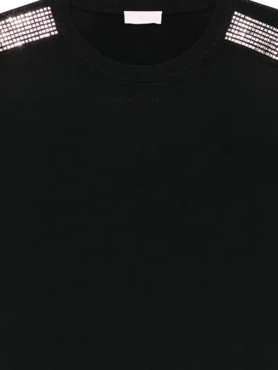 Liu •jo 크리스털 장식 스웨터 In Black