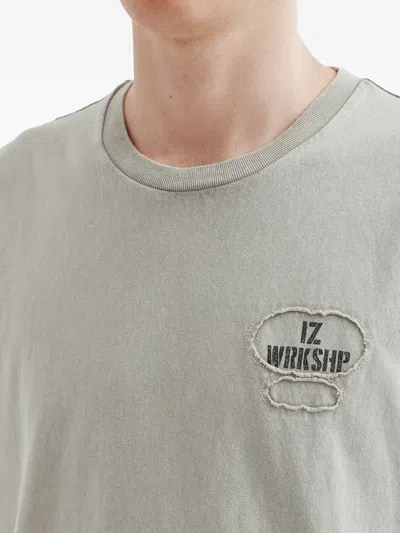 Izzue 민소매 티셔츠 In Gray