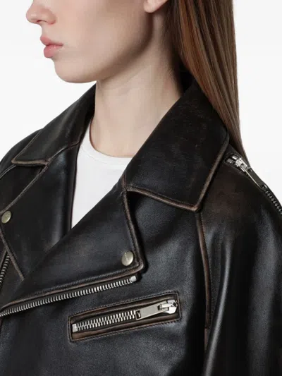Halfboy Cropped Jacket In Blue