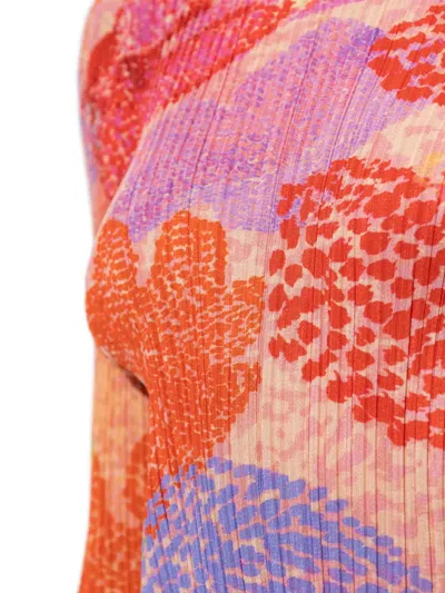 Issey Miyake 플리츠 블라우스 In Multi