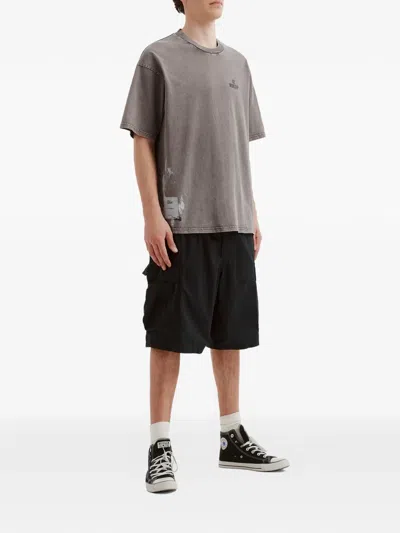 Izzue Logo-print T-shirt In Gray