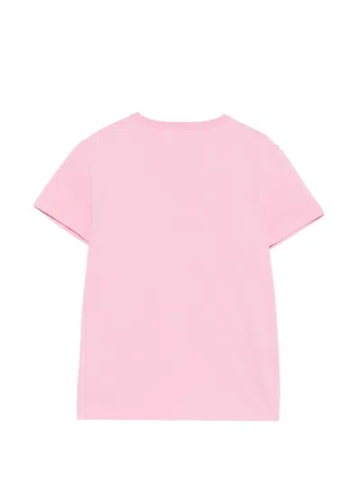Pucci Junior Fish-print T-shirt In Pink