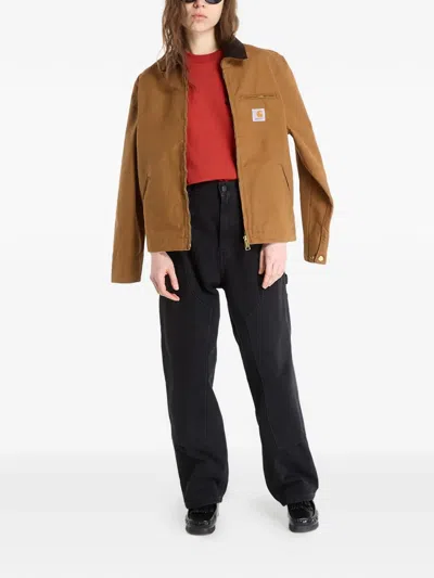Carhartt 브랜든 더블 니 팬츠 In Black