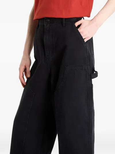 Carhartt 브랜든 더블 니 팬츠 In Black