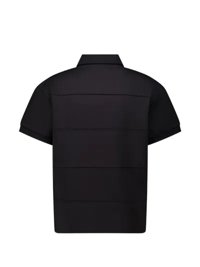 Gmbh 패치워크 폴로 셔츠 In Black