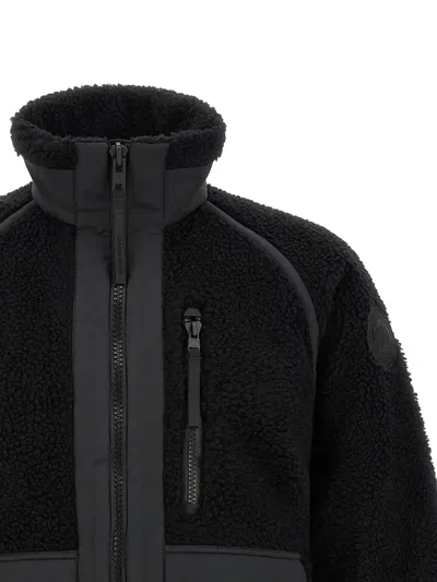 Canada Goose 나일론 울 웨스트포트 재킷 In Black