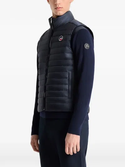 Fusalp 스카란 지퍼 패딩 베스트 In Blue
