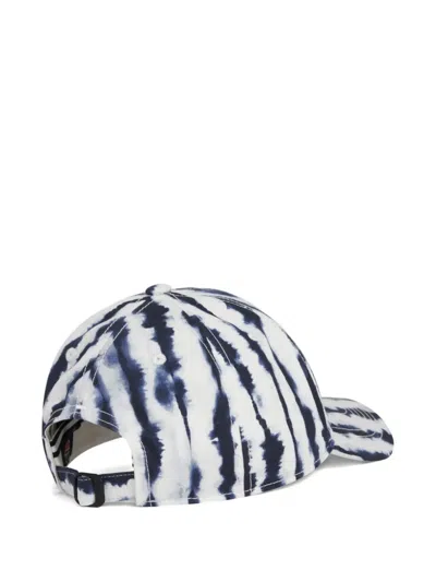 Fusalp Stripe Logo Cap In White