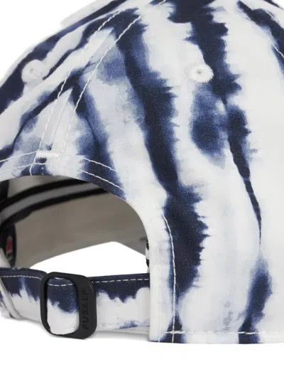 Fusalp Stripe Logo Cap In White