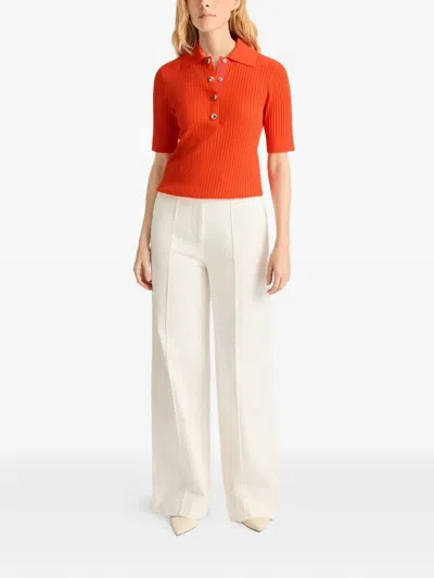 Fusalp 베라 골지 폴로 탑 In Red
