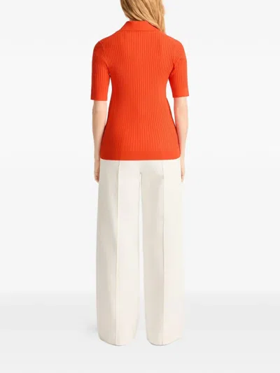 Fusalp 베라 골지 폴로 탑 In Red