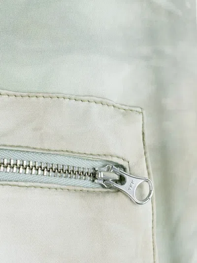 Les Filles D'eva Zip-pocket Trousers In Green