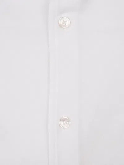 Fedeli 스티브 피케 셔츠 In White