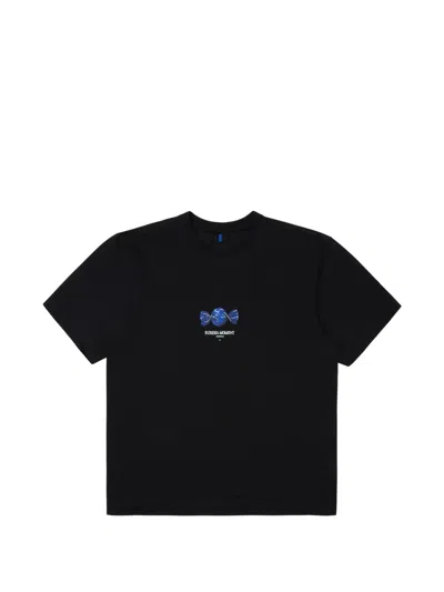 롤리 프린트 디테일 티셔츠