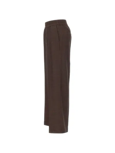 Herskind 핑키 밴딩 웨이스트 트랙팬츠 In Brown