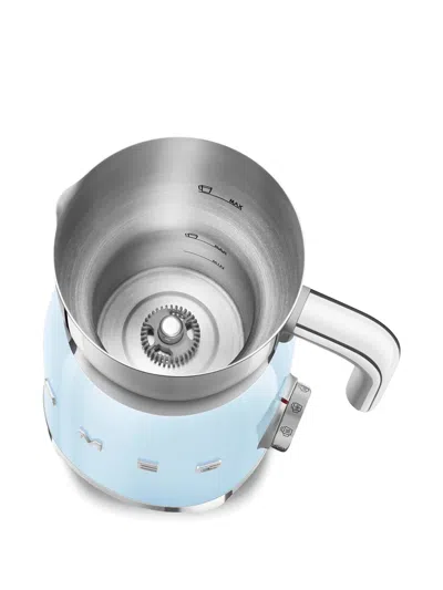 Smeg Retro-style Milk Frother In Blue