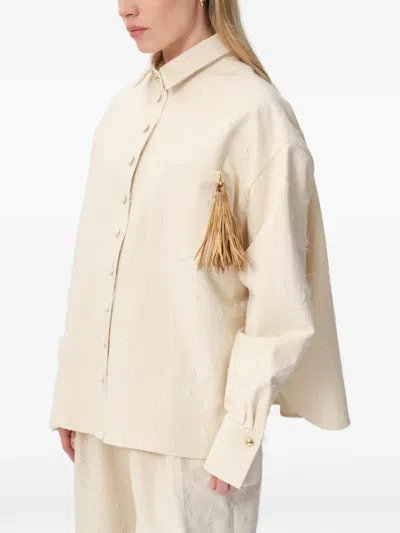 Concepto 듄스 태슬 셔츠 In Neutral