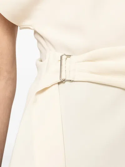 Nissa Draped Top In White