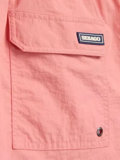 Sebago 벤드 매듭 쇼츠 In Pink