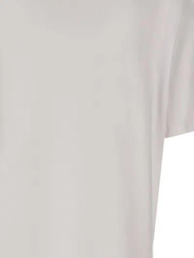 Kaos 시퀸 장식 야자수 티셔츠 In White