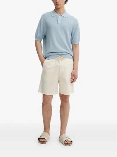 Levi's 버튼 폴로 셔츠 In Blue