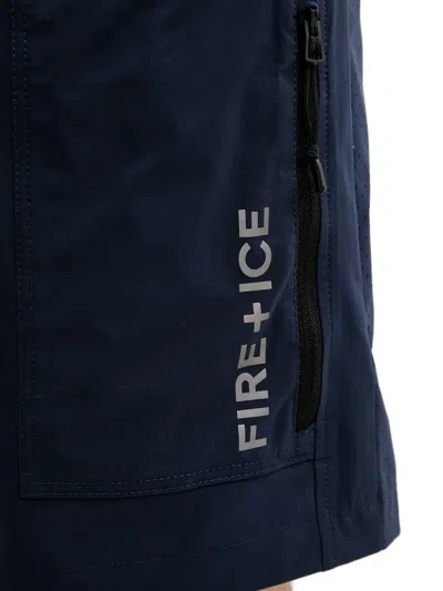 Bogner Fire+ice 파벨 로고 프린트 드로스트링 쇼츠 In Blue