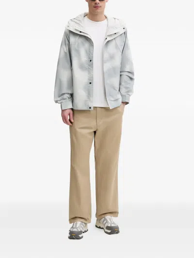 Bogner Fire+ice 리오르 후드 립스톱 재킷 In Gray