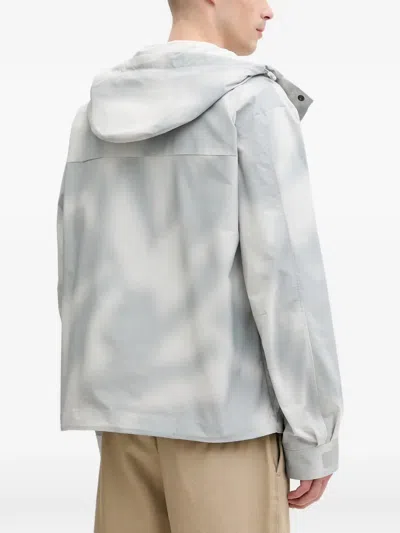 Bogner Fire+ice 리오르 후드 립스톱 재킷 In Gray
