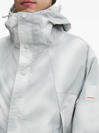 Bogner Fire+ice 리오르 후드 립스톱 재킷 In Gray