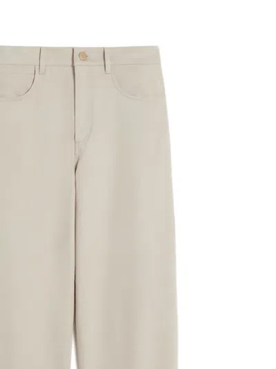 S Max Mara Emily Jeans In Neutral