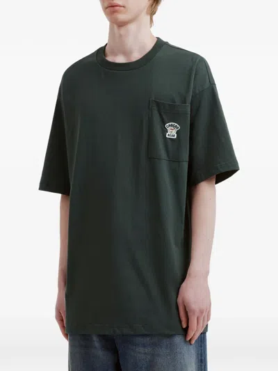 Chocoolate Patch-pocket T-shirt In Green