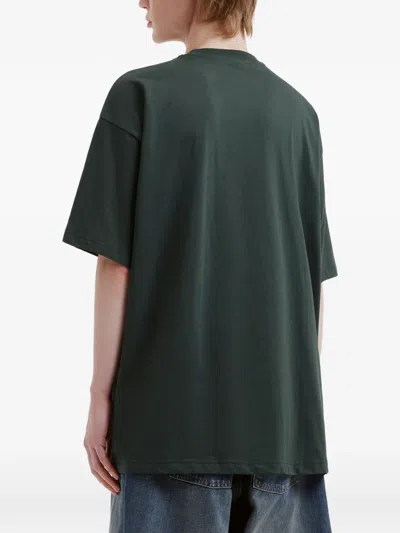 Chocoolate Patch-pocket T-shirt In Green