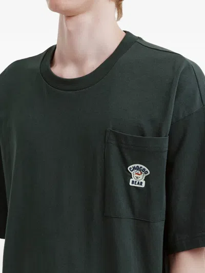 Chocoolate Patch-pocket T-shirt In Green