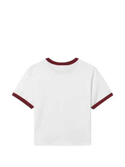 Chocoolate Crew-neck T-shirt In White