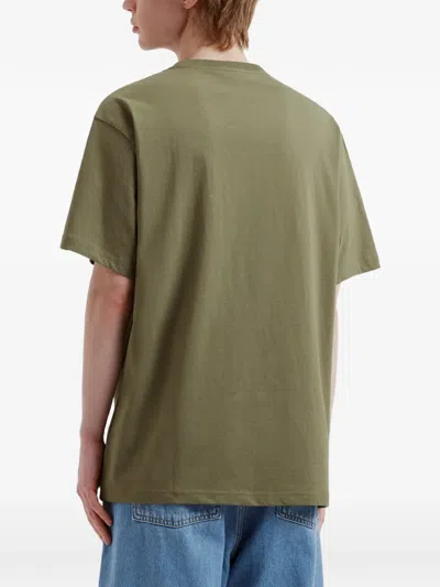 Chocoolate Logo-print T-shirt In Green