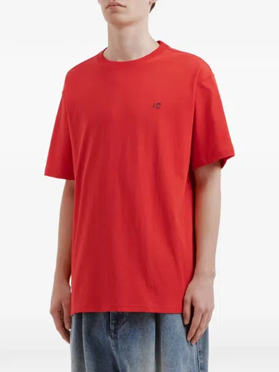 Chocoolate Logo-print T-shirt In Red