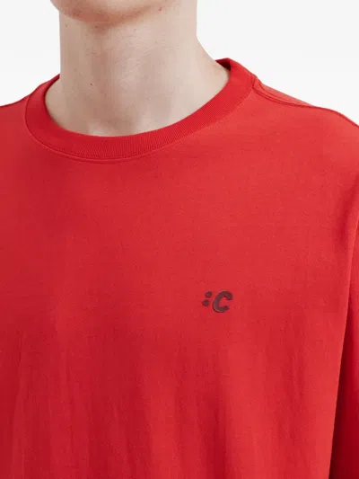 Chocoolate Logo-print T-shirt In Red