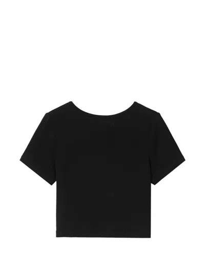 Izzue 반소매 티셔츠 In Black