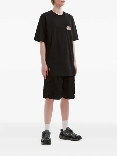Fingercroxx Patch T-shirt In Black