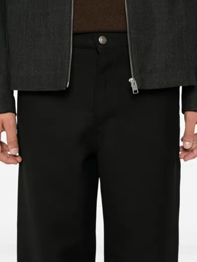 Sandro Belt-loop Pocket Trousers In Black