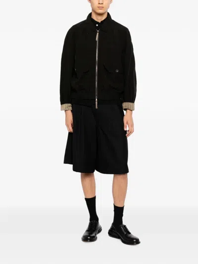 Ziggy Chen Zip-up Jacket In Black