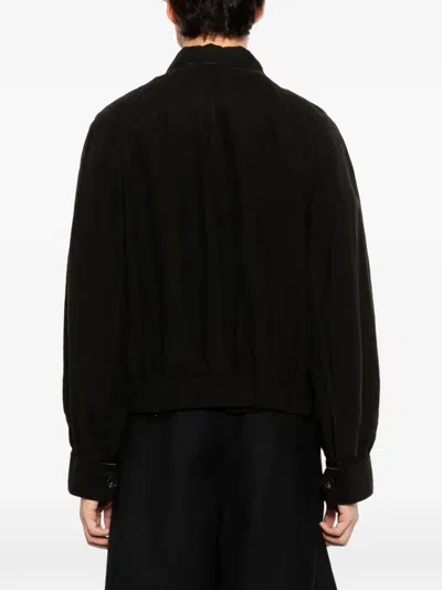 Ziggy Chen Zip-up Jacket In Black