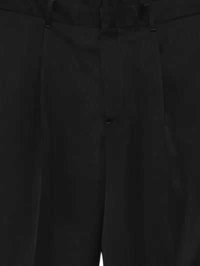Lardini Pleated Tailored Trousers In Black