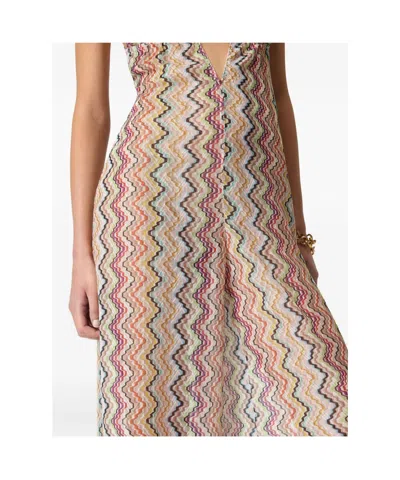 Missoni Zigzag-pattern Jumpsuit In Multi