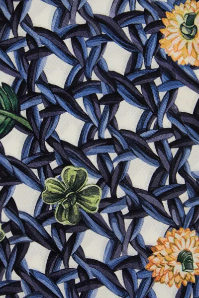 Dior Patterned Scarf In No