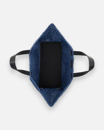 Anine Bing Minimalist Large-capacity Handbag In Navy Blue