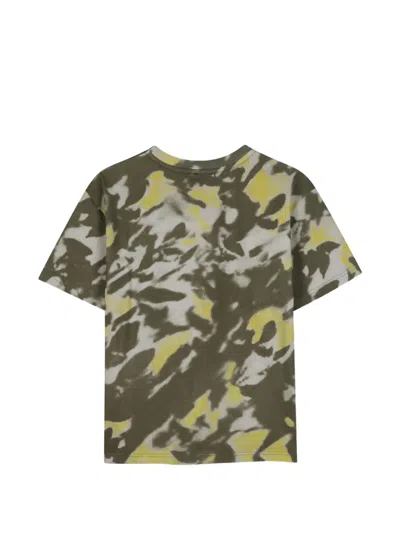 Givenchy Tie-dye Logo-print T-shirt In Multi
