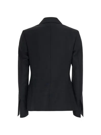 Róhe Single-breasted Buttoned Blazer In Multi